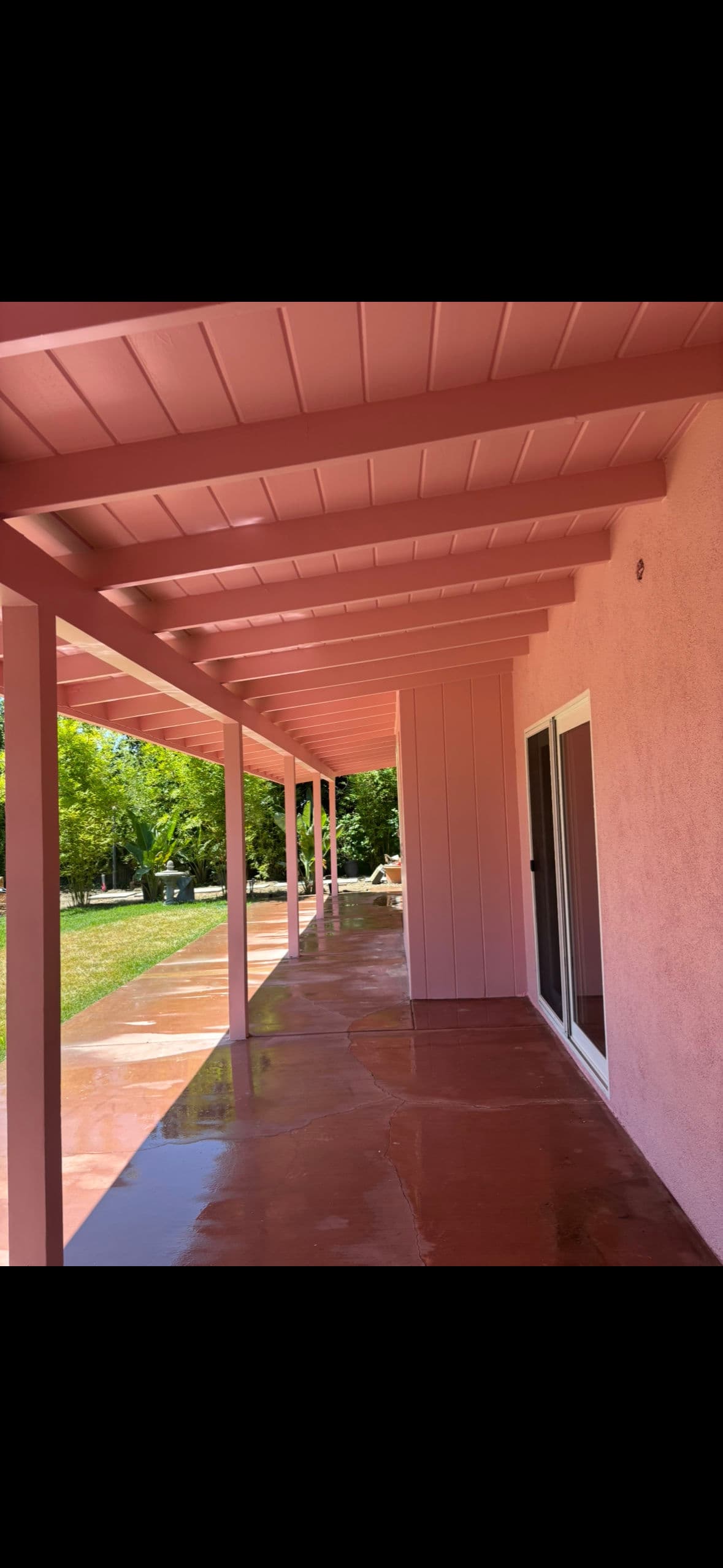 Project Pink Exterior Paint Done Right on This Mid-Century Home image