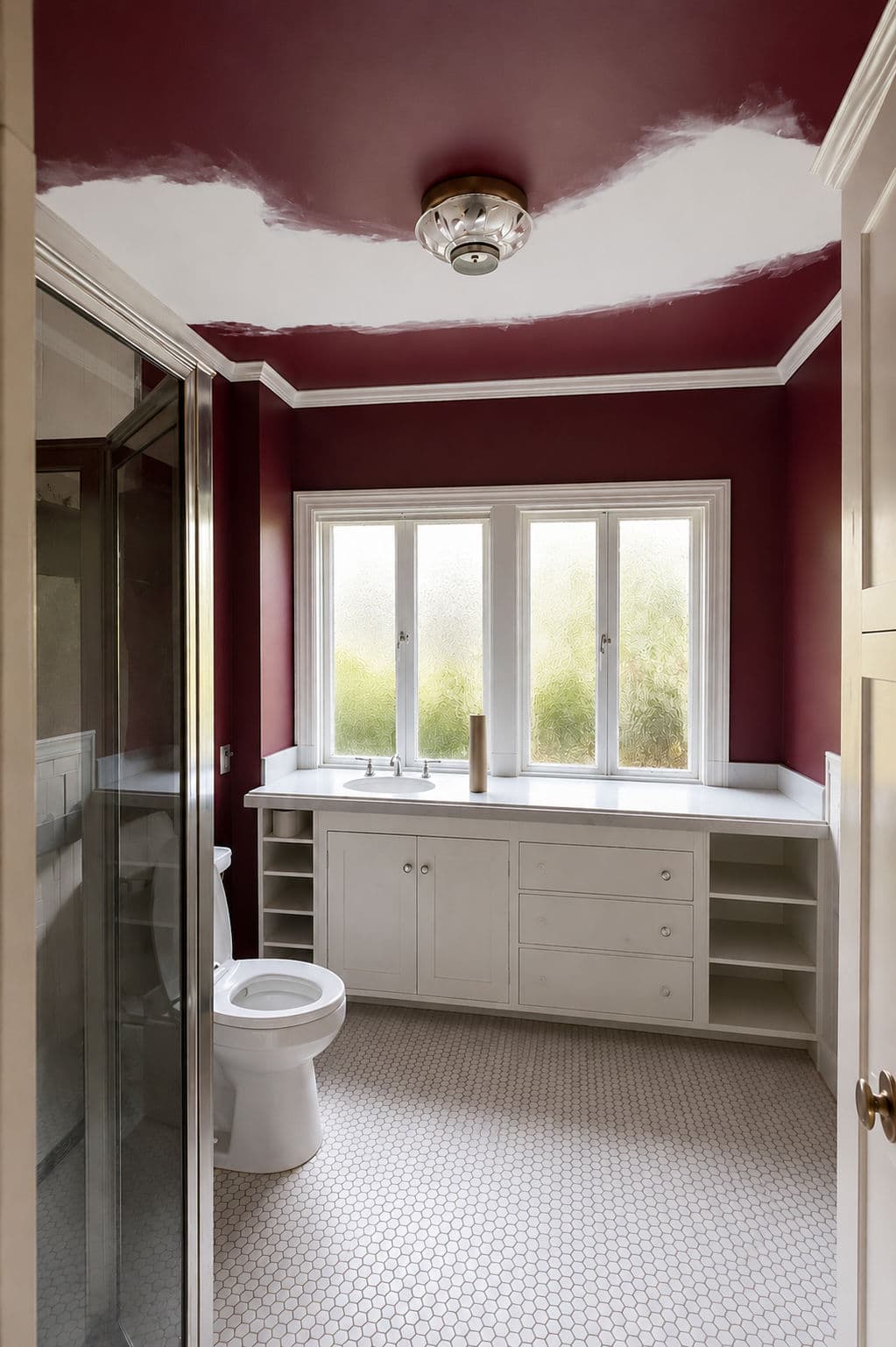 Gallery photos for A Bold Bathroom Color Refresh That Actually Delivers: Image #1